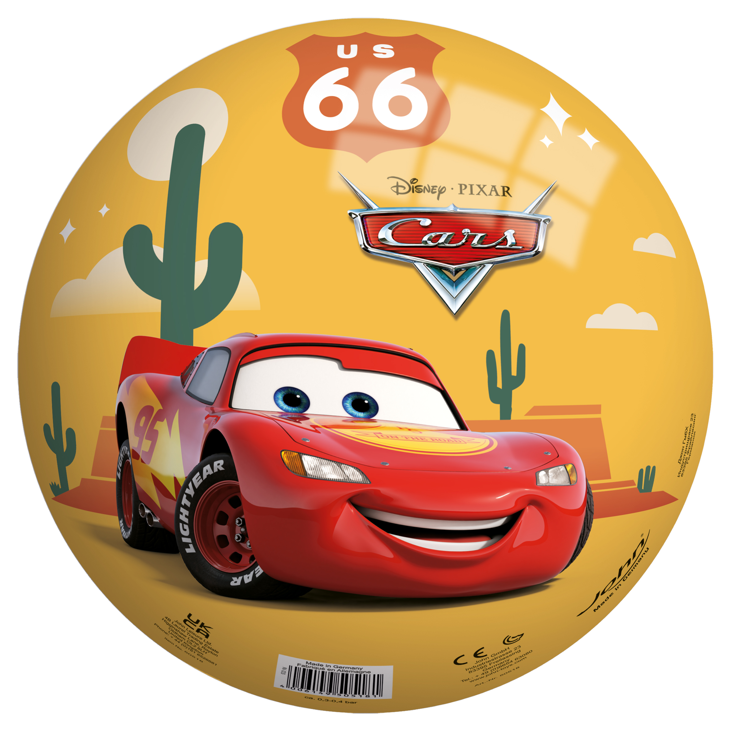 Cars Licens bold 23 cm