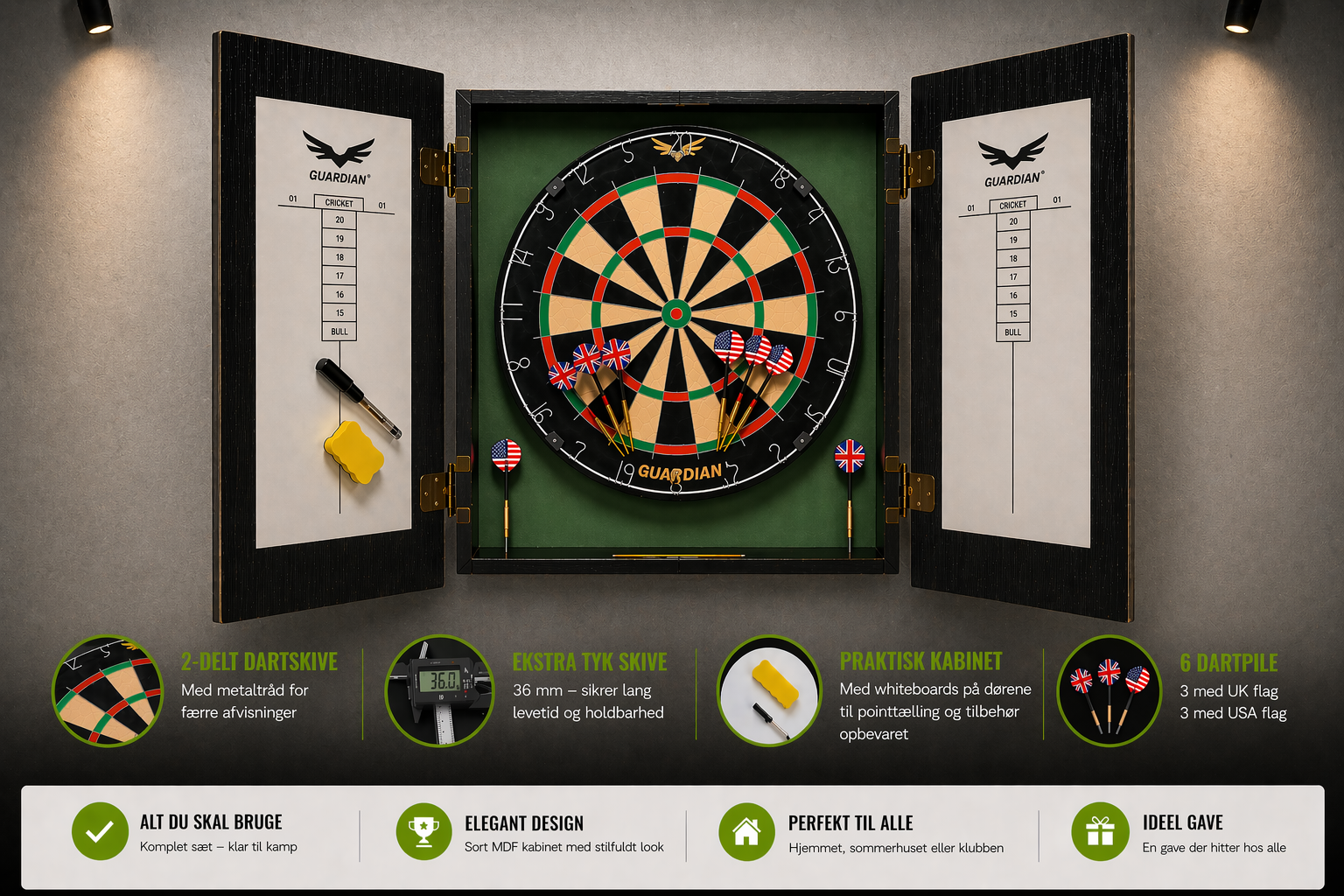 Guardian Dartskive DeLux’